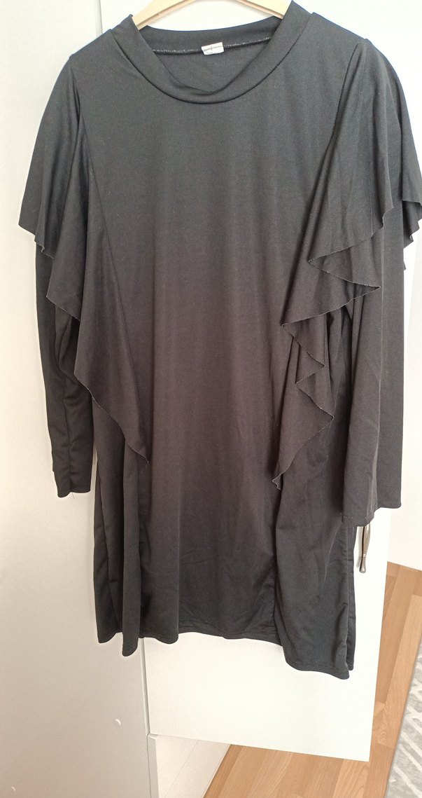 fırfır detaylı tam kapalı tesettür mayo - Görsel 3