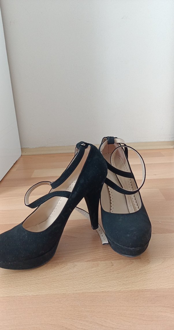 Diger Siyah Stiletto Platform Topuklu Kadın Ayakkabı - Görsel 3