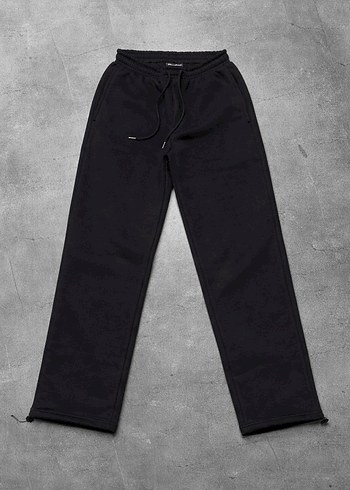 HmWearss Kışlık Siyah Premium Zip Oversize Hoodie - Görsel 4