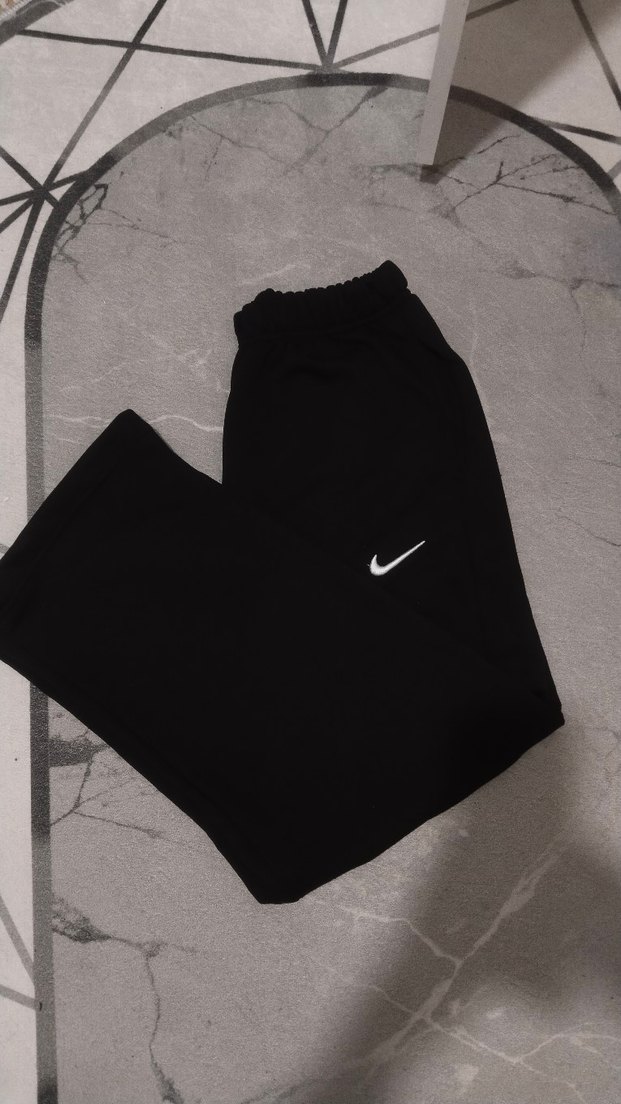 Nike Logo Detaylı Eşofman Altı Oversize - Görsel 2