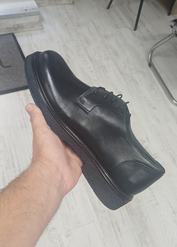 44 Beden siyah Renk Erkek Siyah Klasik Ofis Ayakkabısı