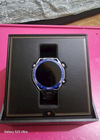 Mavi Huawei Watch Ultimate Erkek Saati - Görsel 3