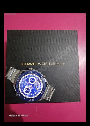 Mavi Huawei Watch Ultimate Erkek Saati - Görsel 5