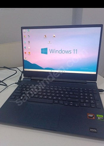 Mavi HP Oyuncu Dizüstü Bilgisayar - Görsel 9