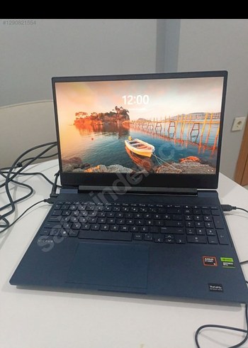 Mavi HP Oyuncu Dizüstü Bilgisayar - Görsel 10