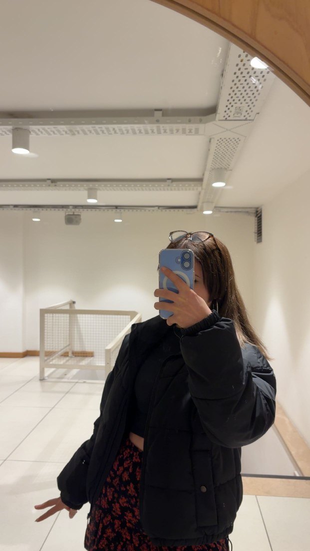 Siyah Şeffaf Midi Kışlık Kadın Mont - Görsel 3