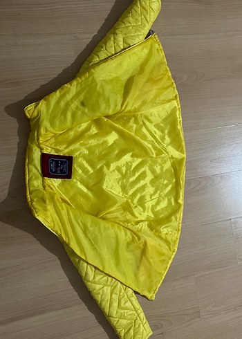 Diğer Sport free style sarı renkli belden oturtmalı kadın mont