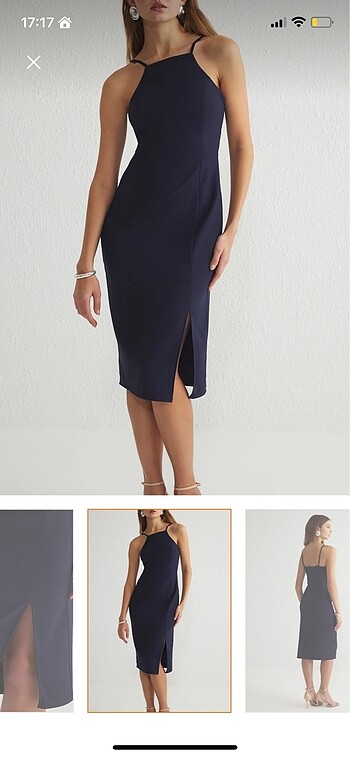 Zümrüt Yeşili Elbise - Görsel 4