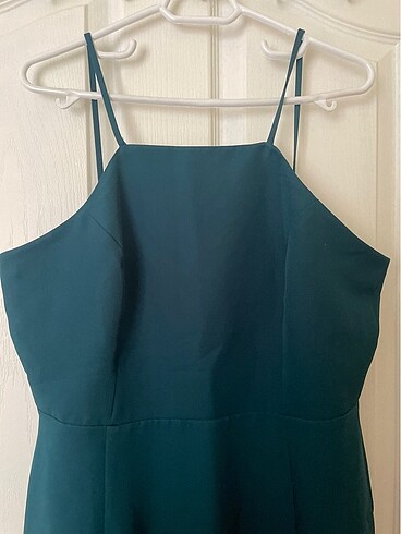 Zümrüt Yeşili Elbise - Görsel 2