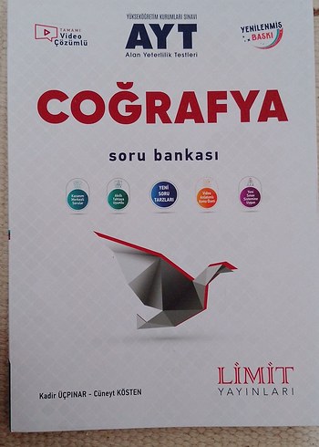 Limit Yayınları AYT Coğrafya Soru Bankası