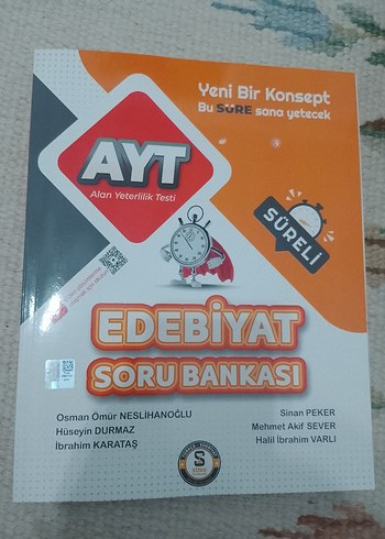 Süre Yayınları AYT Edebiyat Soru Bankası