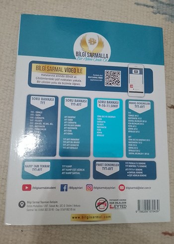  Bilgi Sarmal Coğrafya AYT Soru Bankası