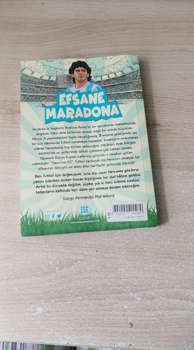 Efsane Maradona Spor Kitabı - Görsel 3