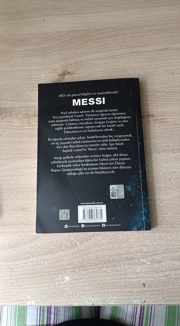 Sahanın Yılı Messi Spor Kitabı - Görsel 3