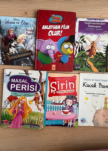 Çocuk Kitapları Seti: Masal, Şirin, Küçük Prens ve Daha Fazlası