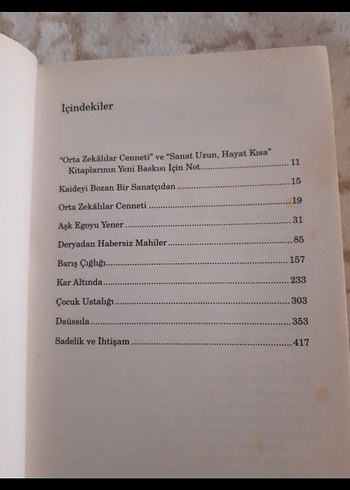  Beden orta zekalılar cenneti Livaneli
