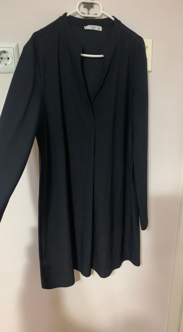 Siyah Uzun elbise - Görsel 4