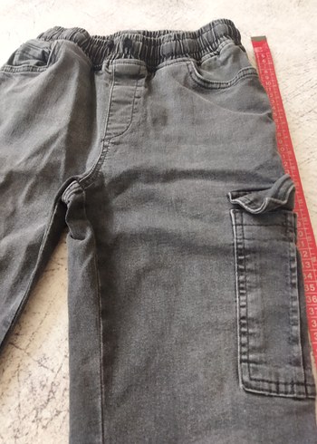 Gri Bel Detaylı erkek cocuk Boy Kot - Görsel 2