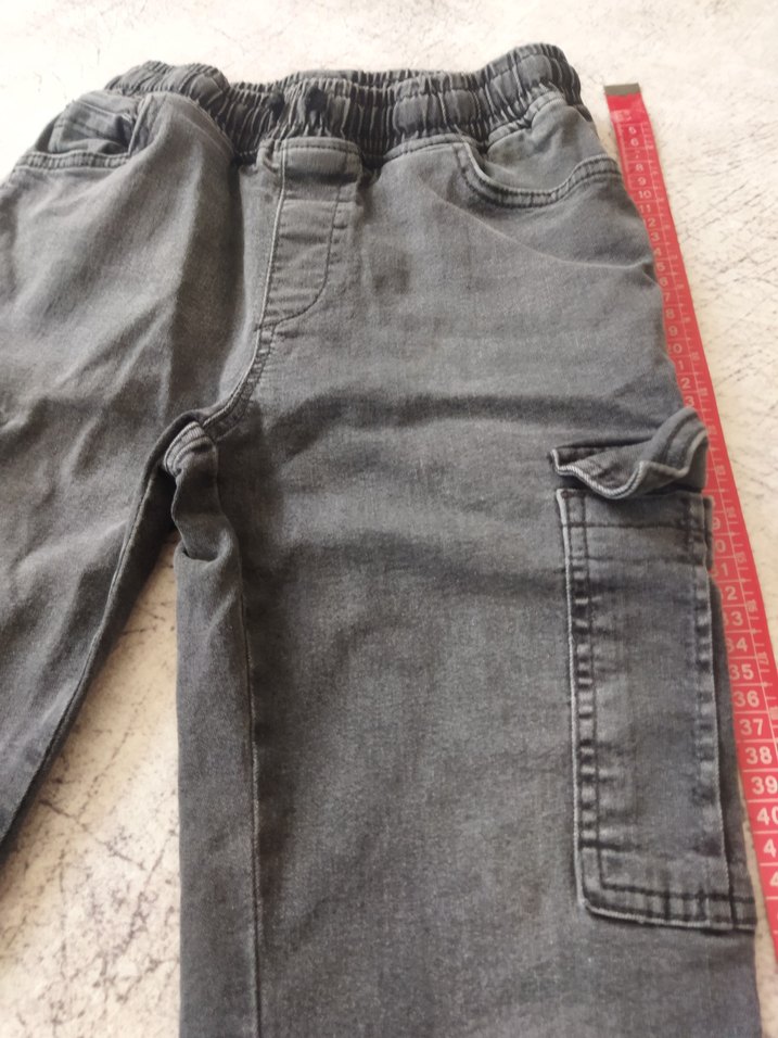 Gri Bel Detaylı erkek cocuk Boy Kot - Görsel 2