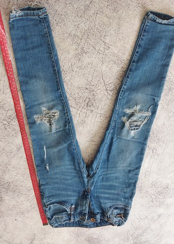 Erkek Çocuk Mavi Denim Pantolon - Görsel 2