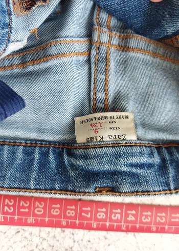 Erkek Çocuk Mavi Denim Pantolon - Görsel 4