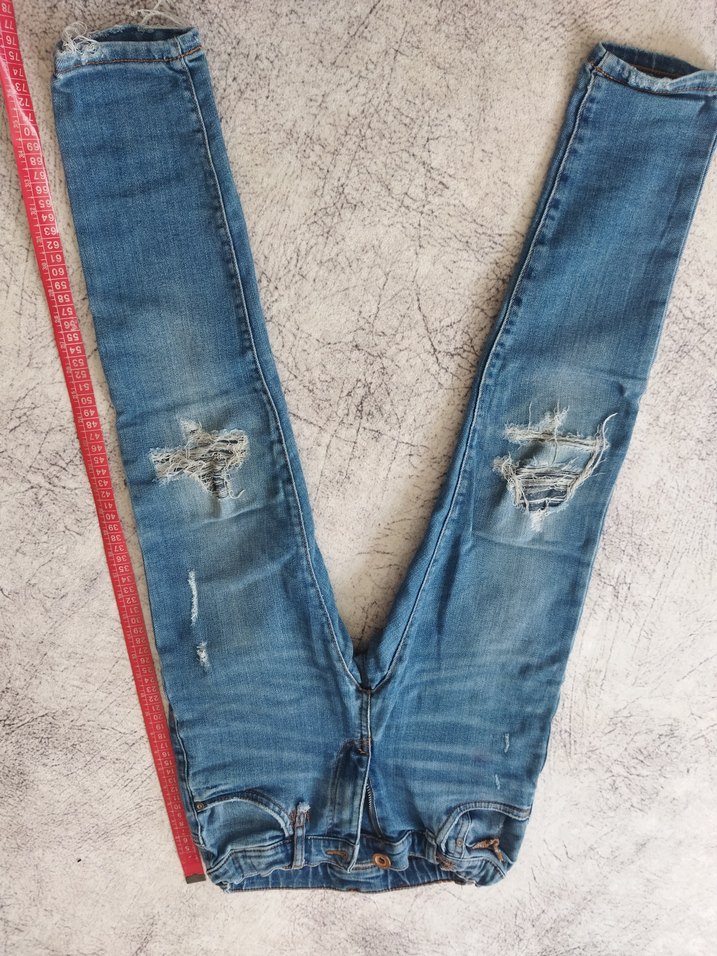 Erkek Çocuk Mavi Denim Pantolon - Görsel 2
