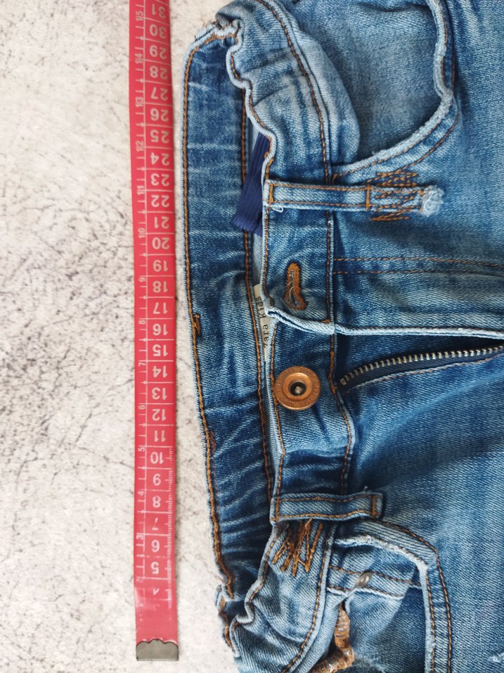 Erkek Çocuk Mavi Denim Pantolon - Görsel 3