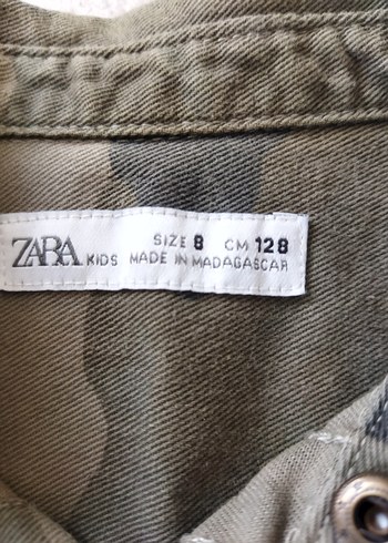 Erkek Çocuk Kamuflaj Düğmeli Ceket - Görsel 3