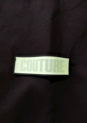 Kadın Siyah Fitted Sweatshirt Velcro Detaylı - Görsel 2