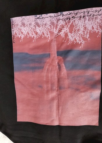 Kadın Siyah Fitted Sweatshirt Velcro Detaylı - Görsel 6