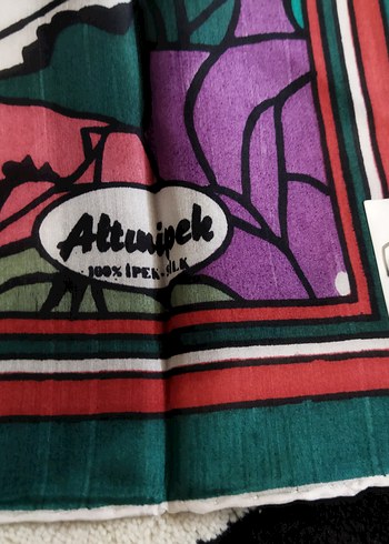 Renkli Bohem Kadın eşarp - Görsel 3