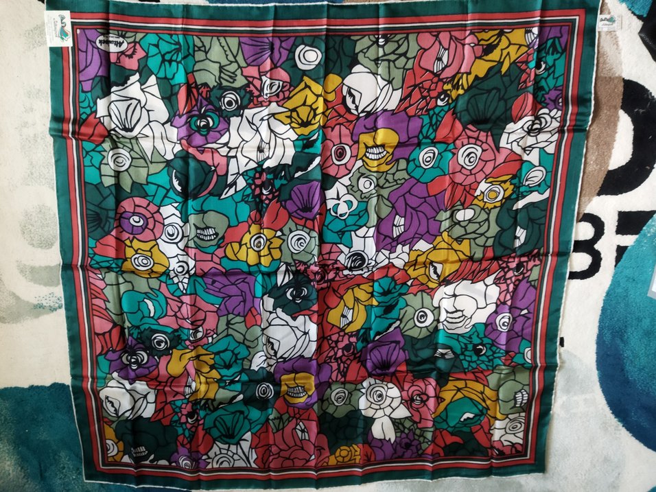 Renkli Bohem Kadın eşarp - Görsel 2