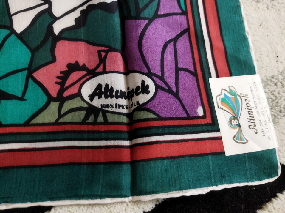 Renkli Bohem Kadın eşarp - Görsel 3