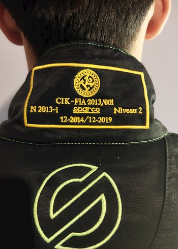 Siyah Erkek Sparco tulum - Görsel 4