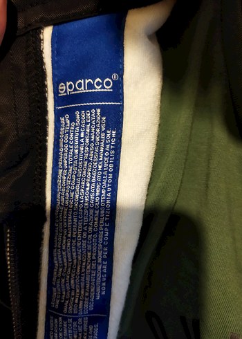 Siyah Erkek Sparco tulum - Görsel 6