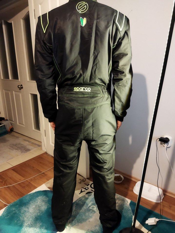 Siyah Erkek Sparco tulum - Görsel 2