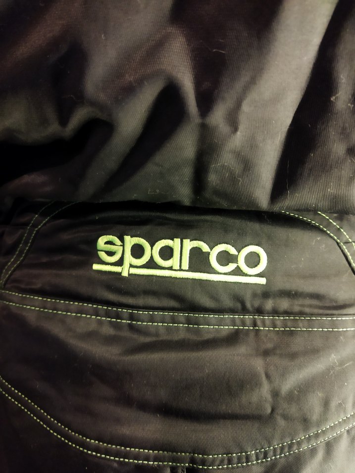 Siyah Erkek Sparco tulum - Görsel 3