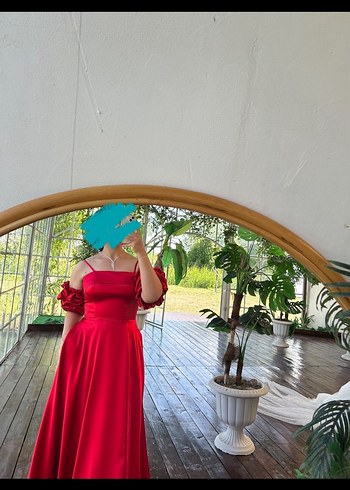 Kırmızı Abiye - Görsel 4