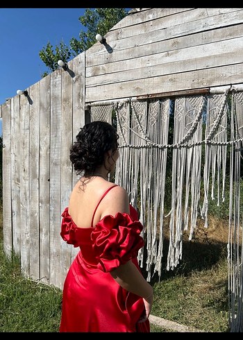 Kırmızı Abiye - Görsel 6