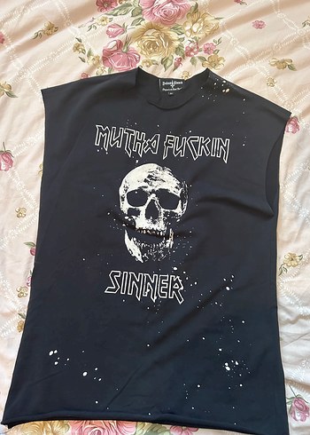 Diğer Gotik sıfır kol tişört