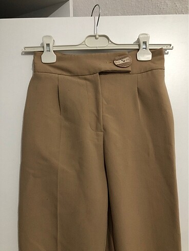 Diğer Kumaş pantolon camel
