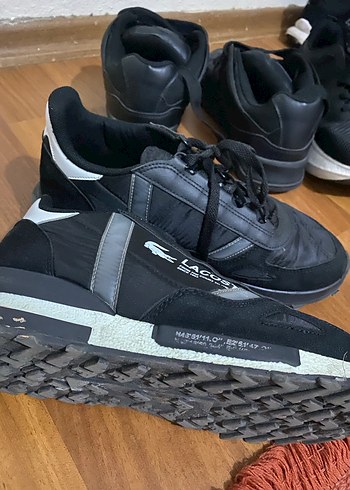 Lacoste Siyah Bağcıklı Erkek Spor Ayakkabı - Görsel 2