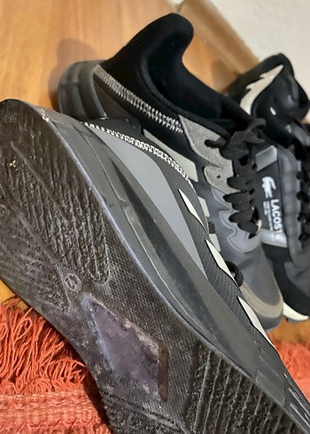 Siyah Gri Adidas Bağcıklı Erkek Spor Ayakkabı - Görsel 2