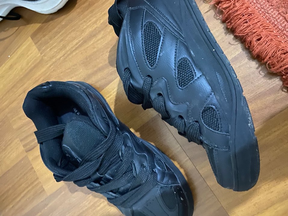 Siyah erkek  Spor Ayakkabı - Görsel 2