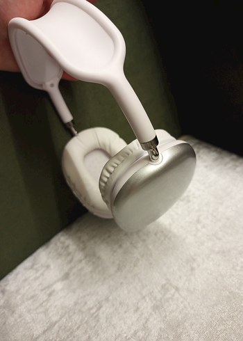 Beyaz ve Gri Piranha Kablosuz Kulaklık hic kullanilmamis - Görsel 4