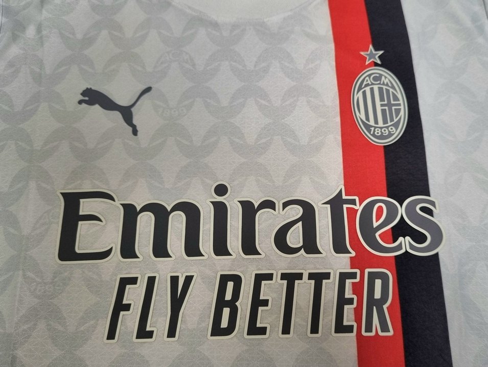 Orijinal AC Milan 2023-24 Deplasman Forma - Görsel 2