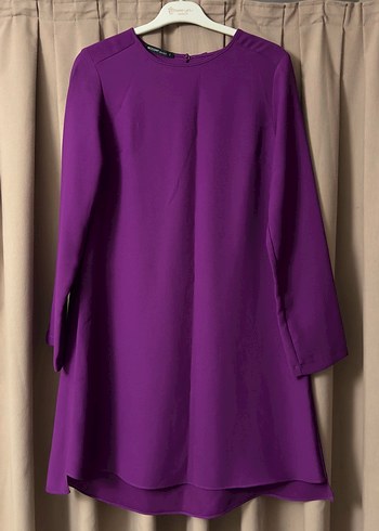 Accort Basic Canlı Mor Tunik S
