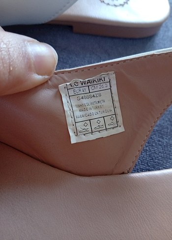LC Waikiki Beyaz Stiletto babet Ayakkabı