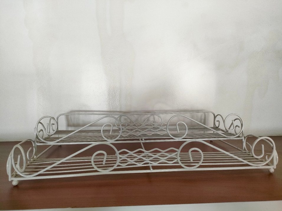 Nakışlı Beyaz Mutfak Baharat Seti - Görsel 5