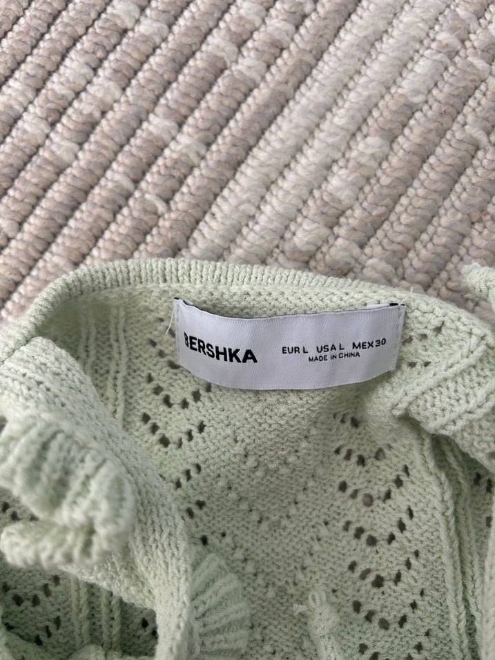 Nakışlı Gri Mini Bohem Bralet - Görsel 3